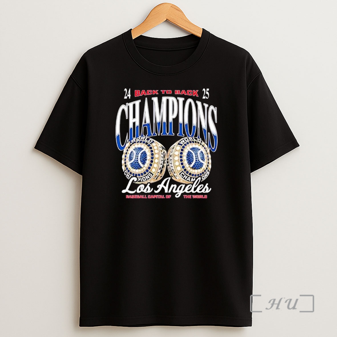 Officials La Dodgers 2025 Back To Back Rings Champions Premium Shirt Sweatshirt Tee