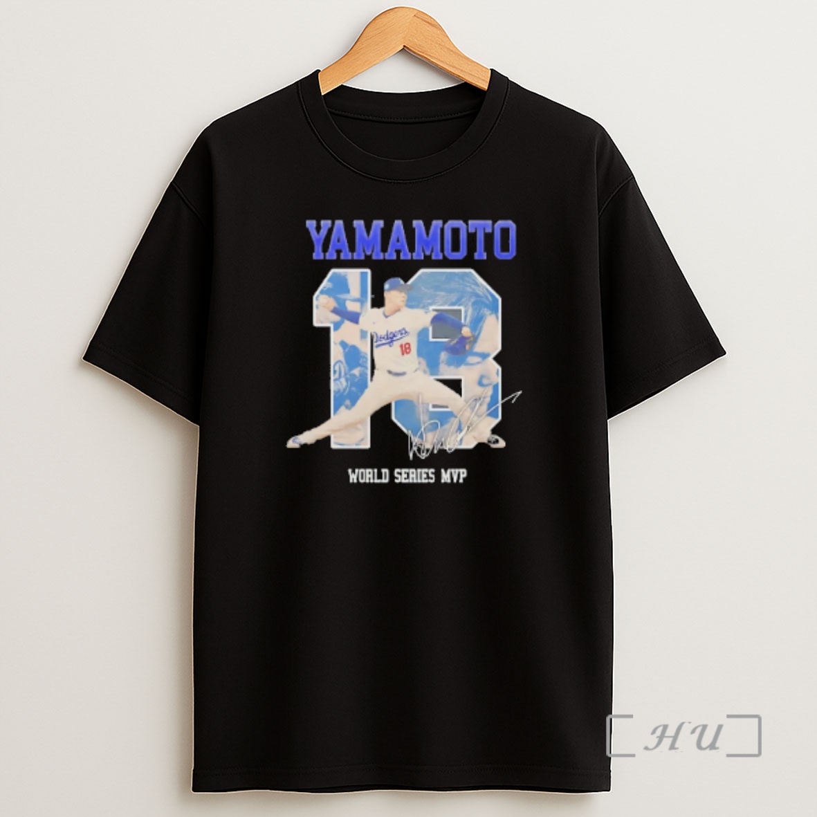 Officials La Dodgers Yoshinobu Yamamoto World Series Mvp Signature Premium Shirt Sweatshirt Tee