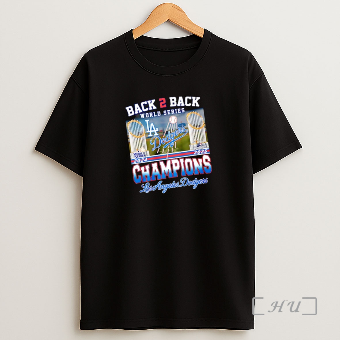 Officials La Dodgers Back To Back 2024 2025 World Series Champions Trophy Premium Shirt Sweatshirt Tee