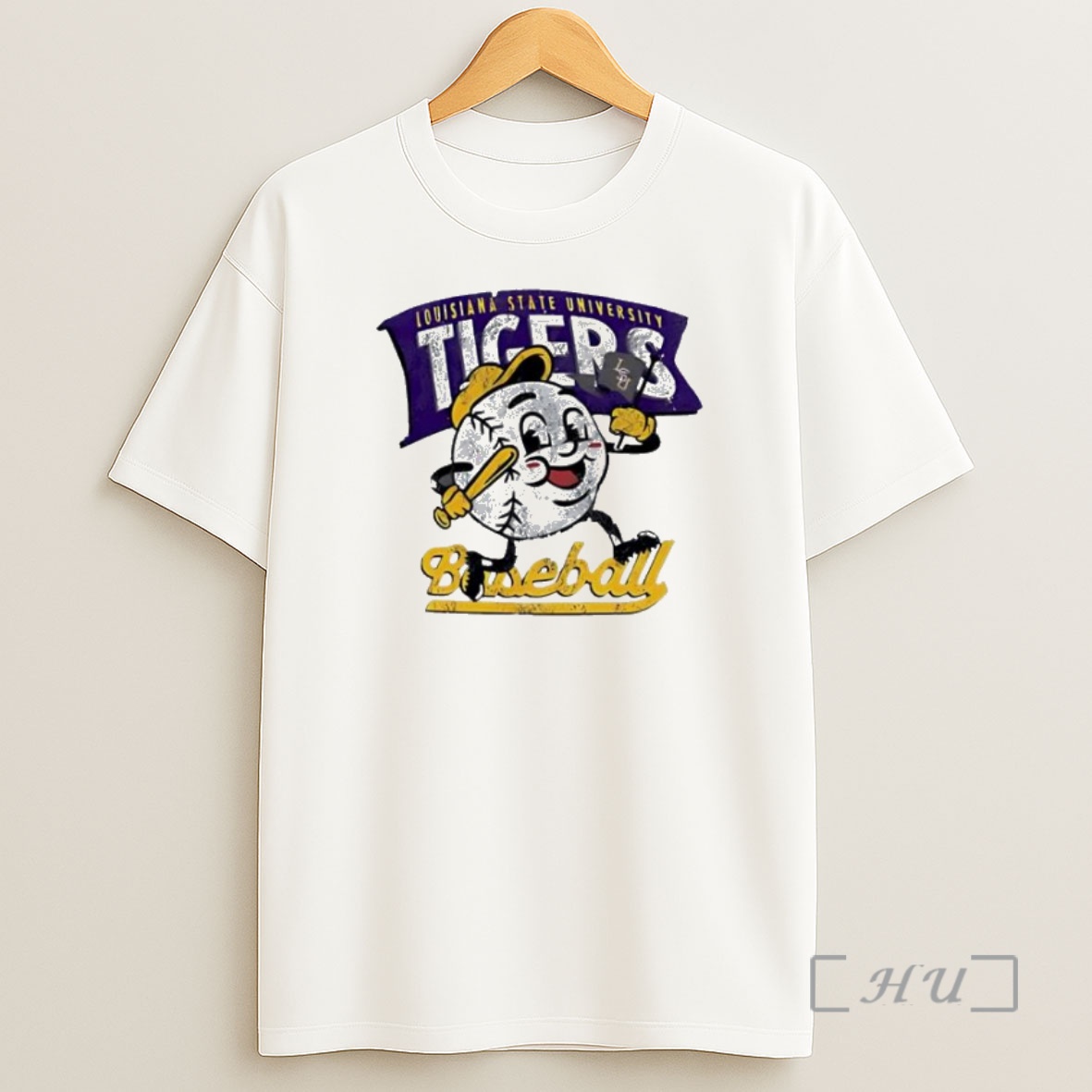 Officials Lsu Tigers Retro Baseball Pennant Cute Premium Shirt Sweatshirt Tee