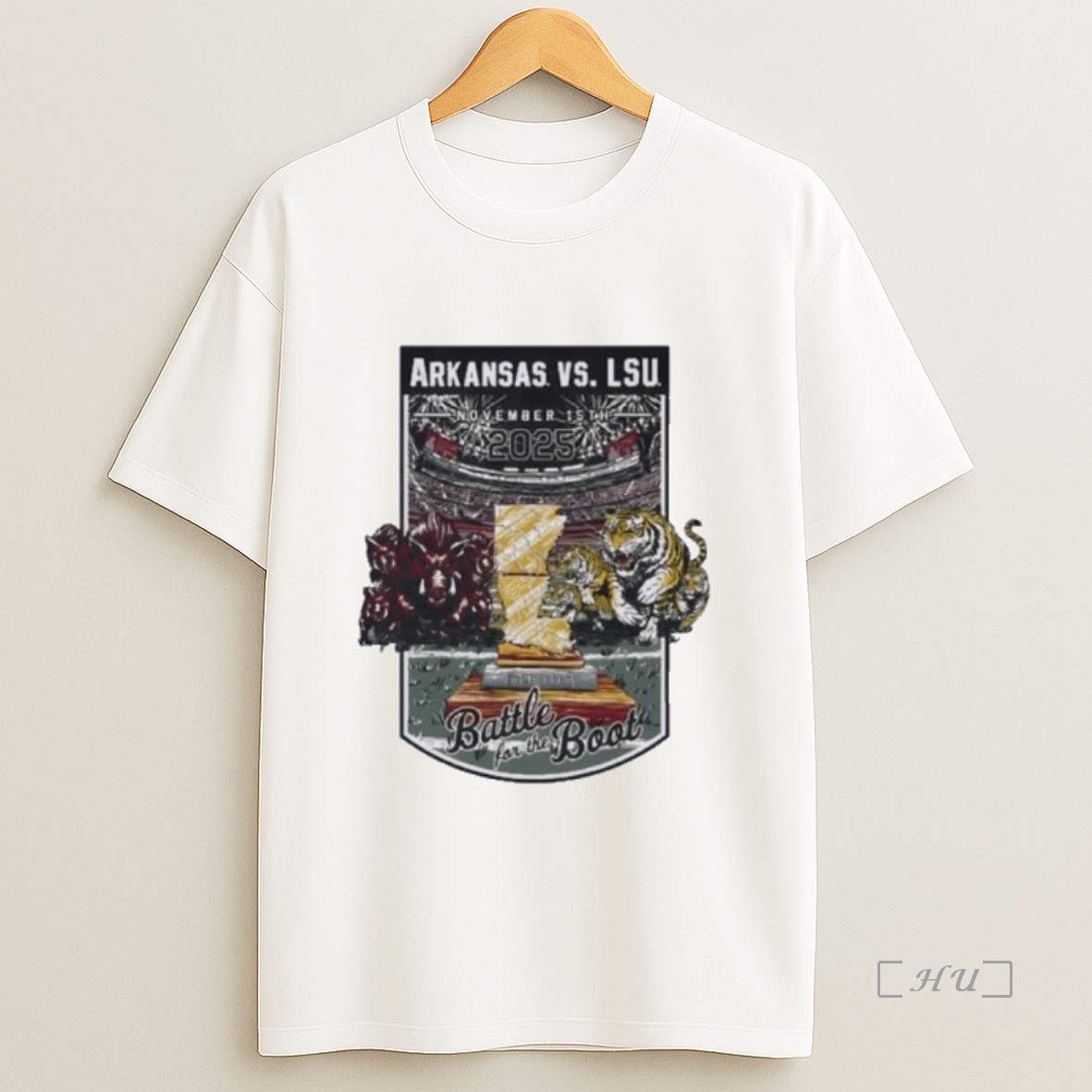 Officials Lsu Vs Arkansas 2025 Rivalry Premium Shirt Sweatshirt Tee