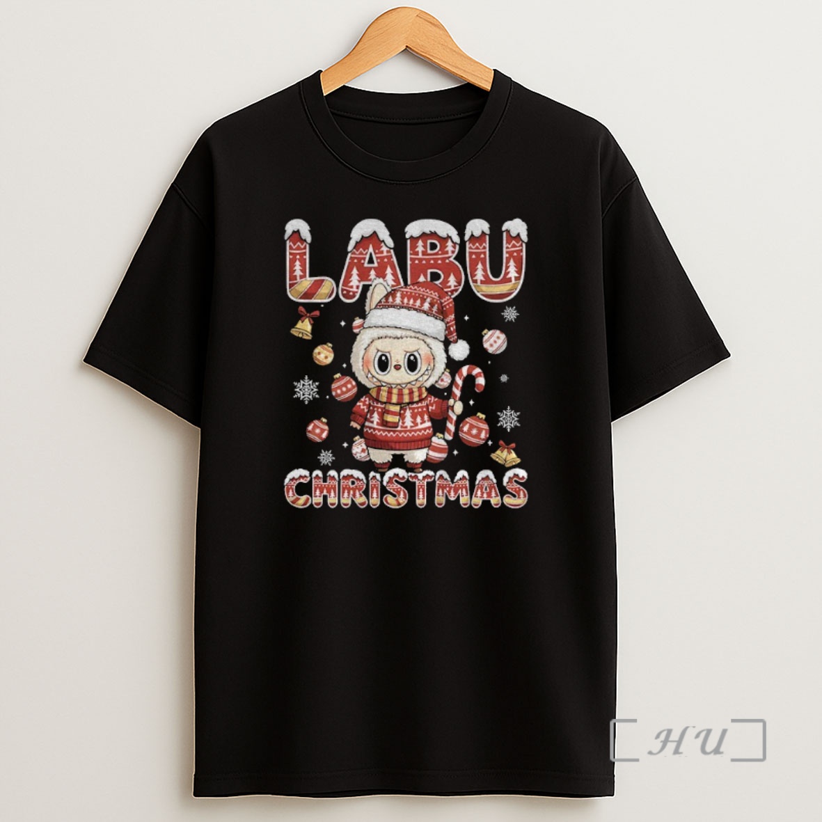 Officials Labu Bu Christmas Cute Santa Premium Shirt Sweatshirt Tee