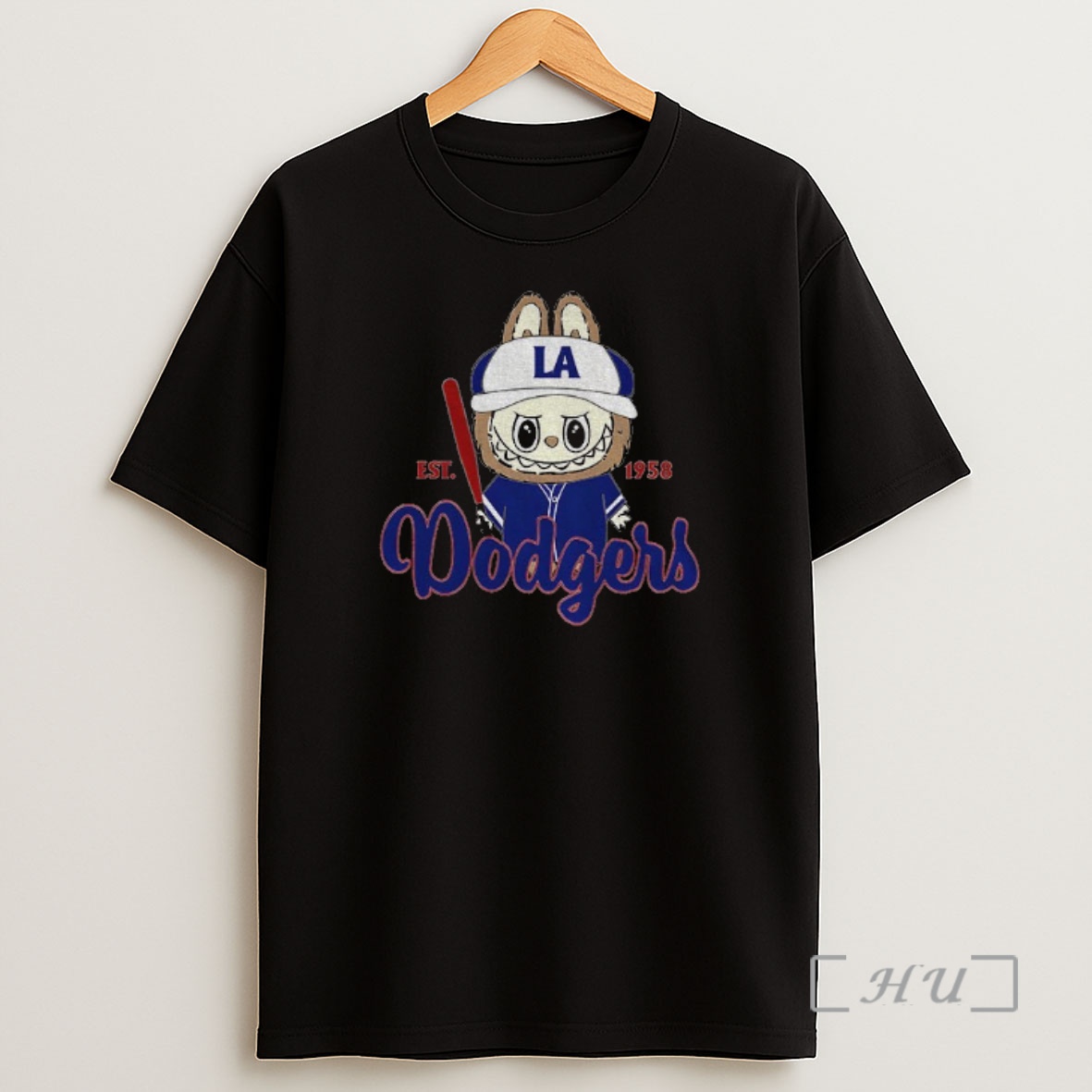 Officials Labubu Los Angeles Dodgers Est 1958 Mlb Baseball World Series Game Day Premium Shirt Sweatshirt Tee