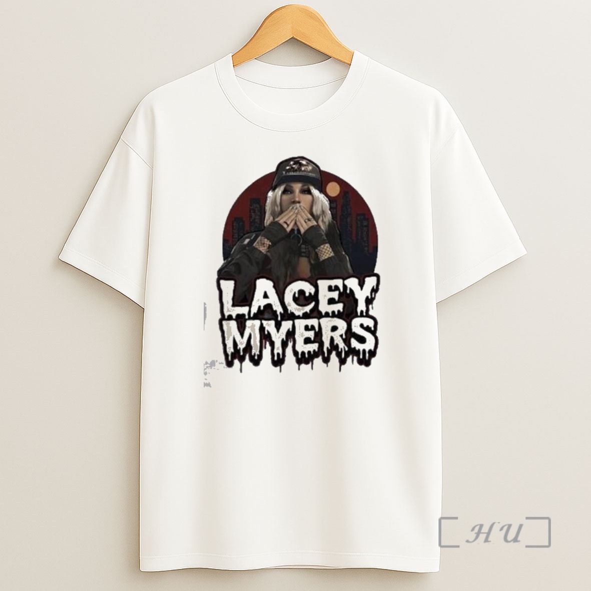 Officials Lacey Myers City Skyline Horror Premium Shirt Sweatshirt Tee