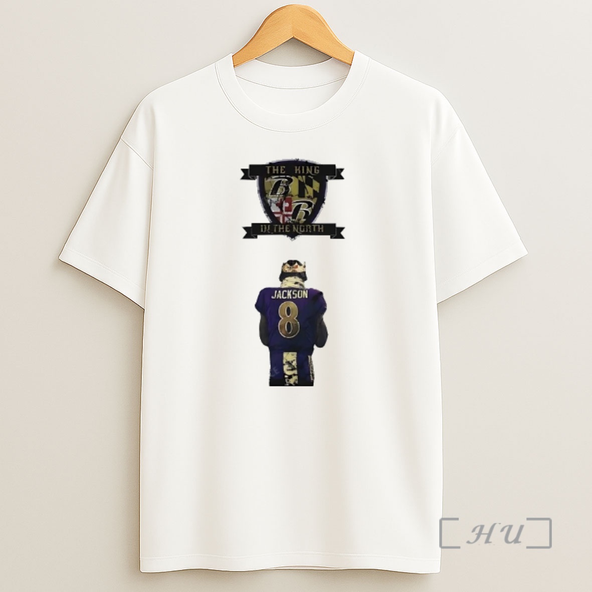 Officials Lamar Jackson The King Of The North Premium Shirt Sweatshirt Tee