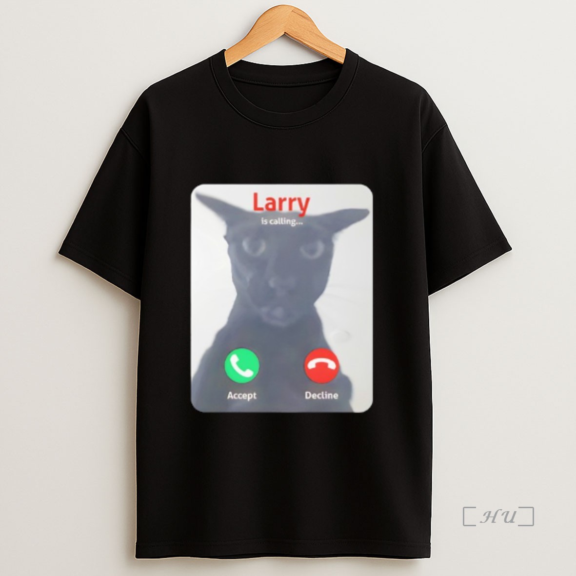 Officials Larry Is Calling Accept Decline Black Cat Premium Shirt Sweatshirt Tee