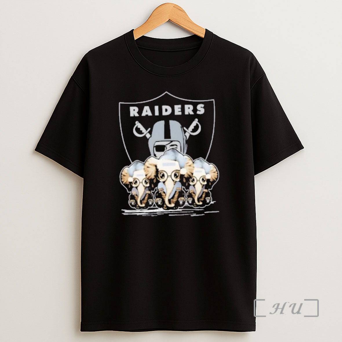 Officials Las Vegas Raiders X Elephants Santa Hat Merry Christmas Premium Shirt Sweatshirt Tee