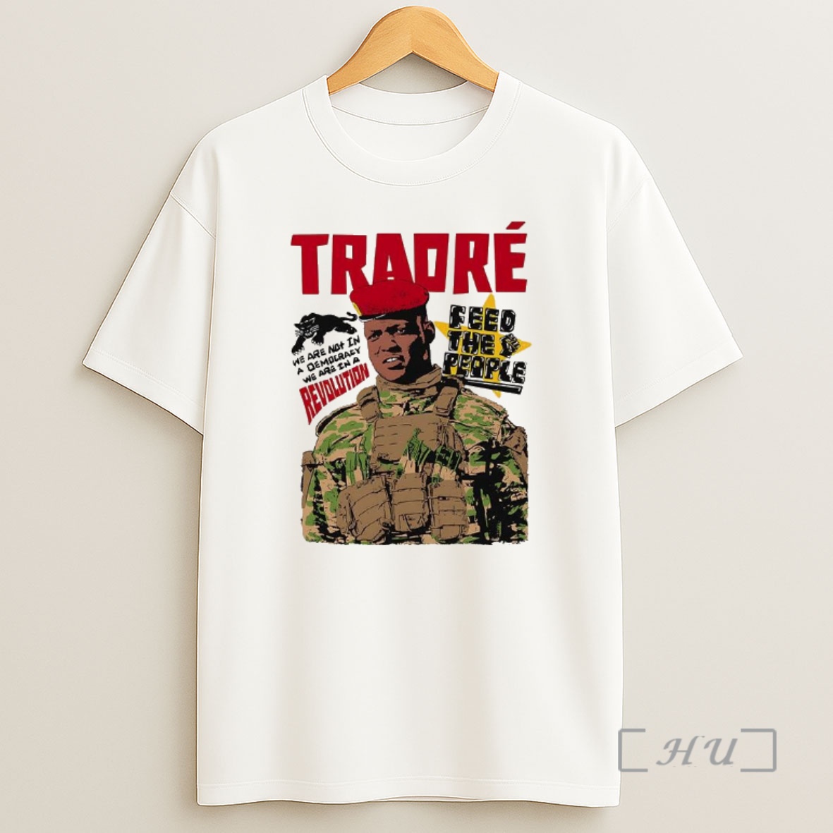 Officials Leader Ibrahim Traore Burkina Faso We Are Not In A Democracy We Are In A Revolution Premium Shirt Sweatshirt Tee