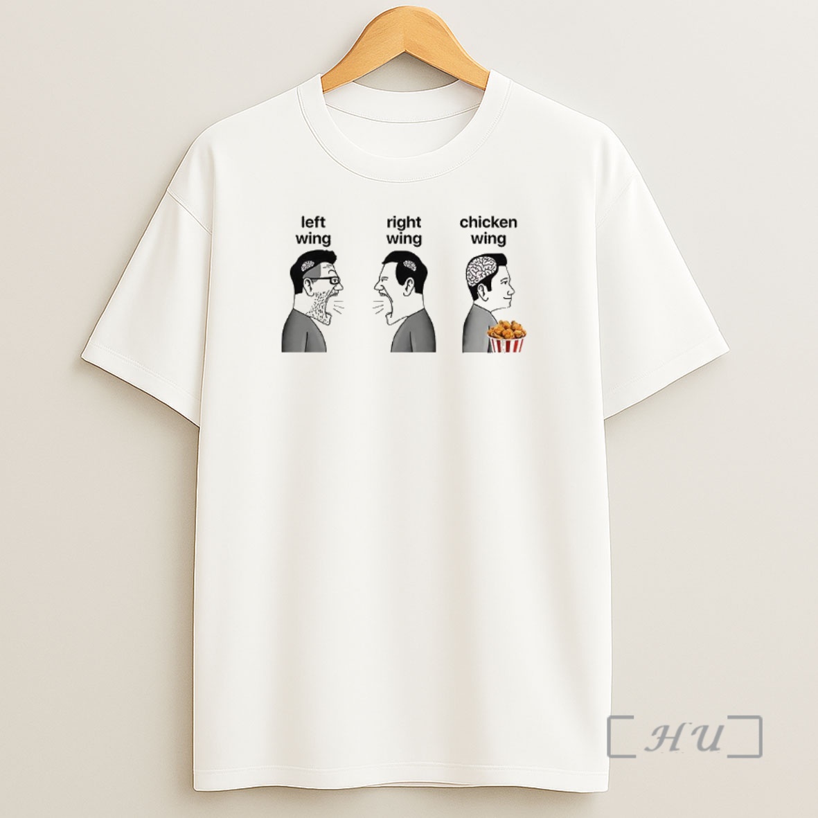 Officials Left Wing Right Wing Chicken Wing Meme Premium Shirt Sweatshirt Tee