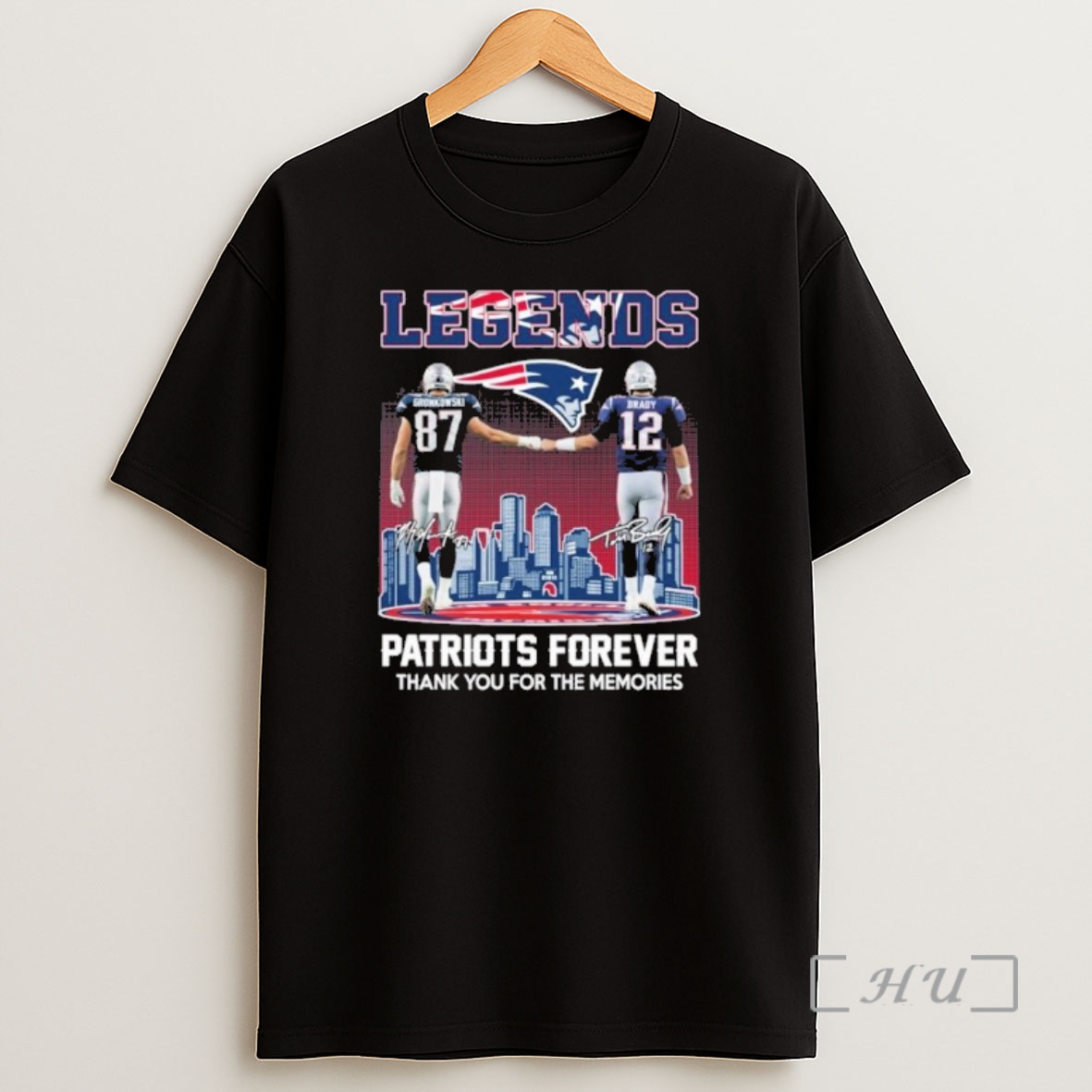 Officials Legends Rob Gronkowski And Tom Brady New England Patriots Forever Premium Shirt Sweatshirt Tee