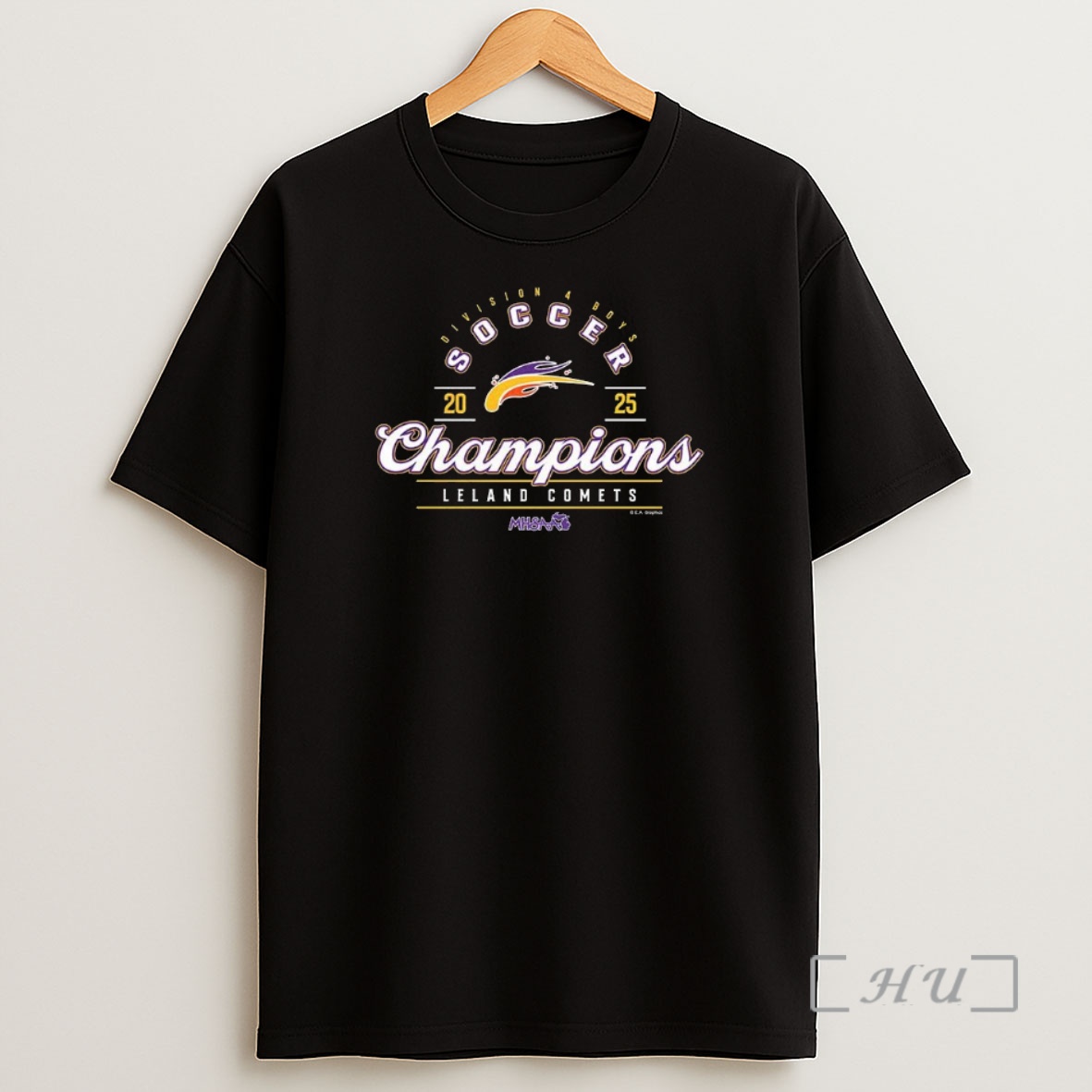 Officials Leland Comets 2025 Mhsaa Boys Soccer Division 4 Champions Premium Shirt Sweatshirt Tee