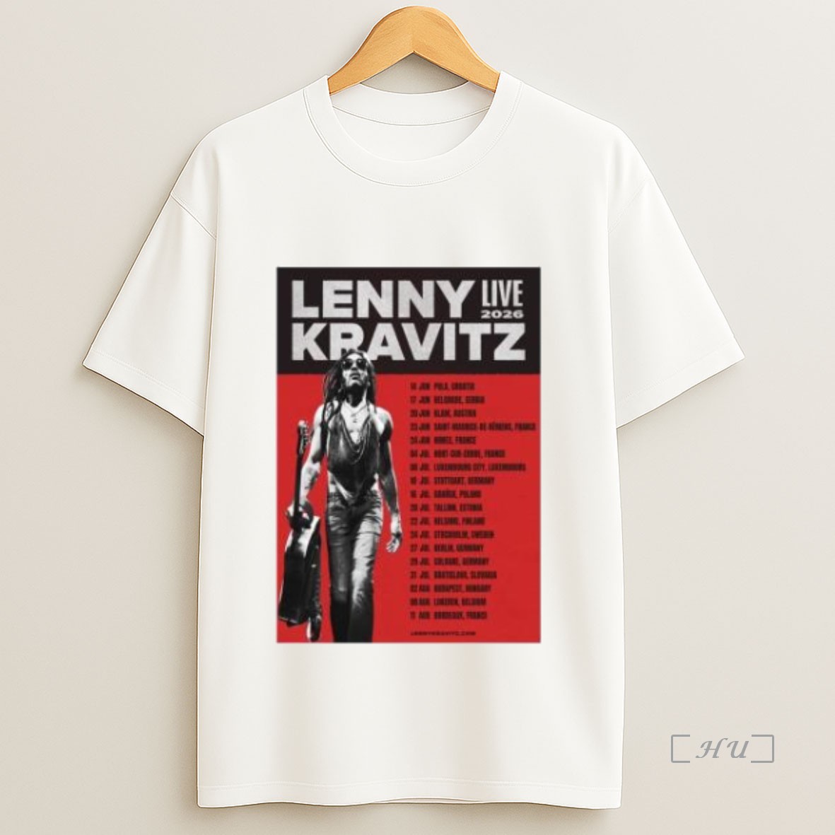 Officials Lenny Kravitz Live 2026 Premium Shirt Sweatshirt Tee