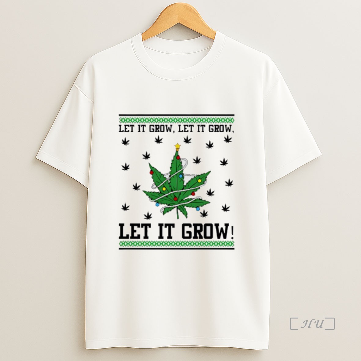 Officials Let It Grow Let It Grow Let It Grow Weed Christmas Premium Shirt Sweatshirt Tee