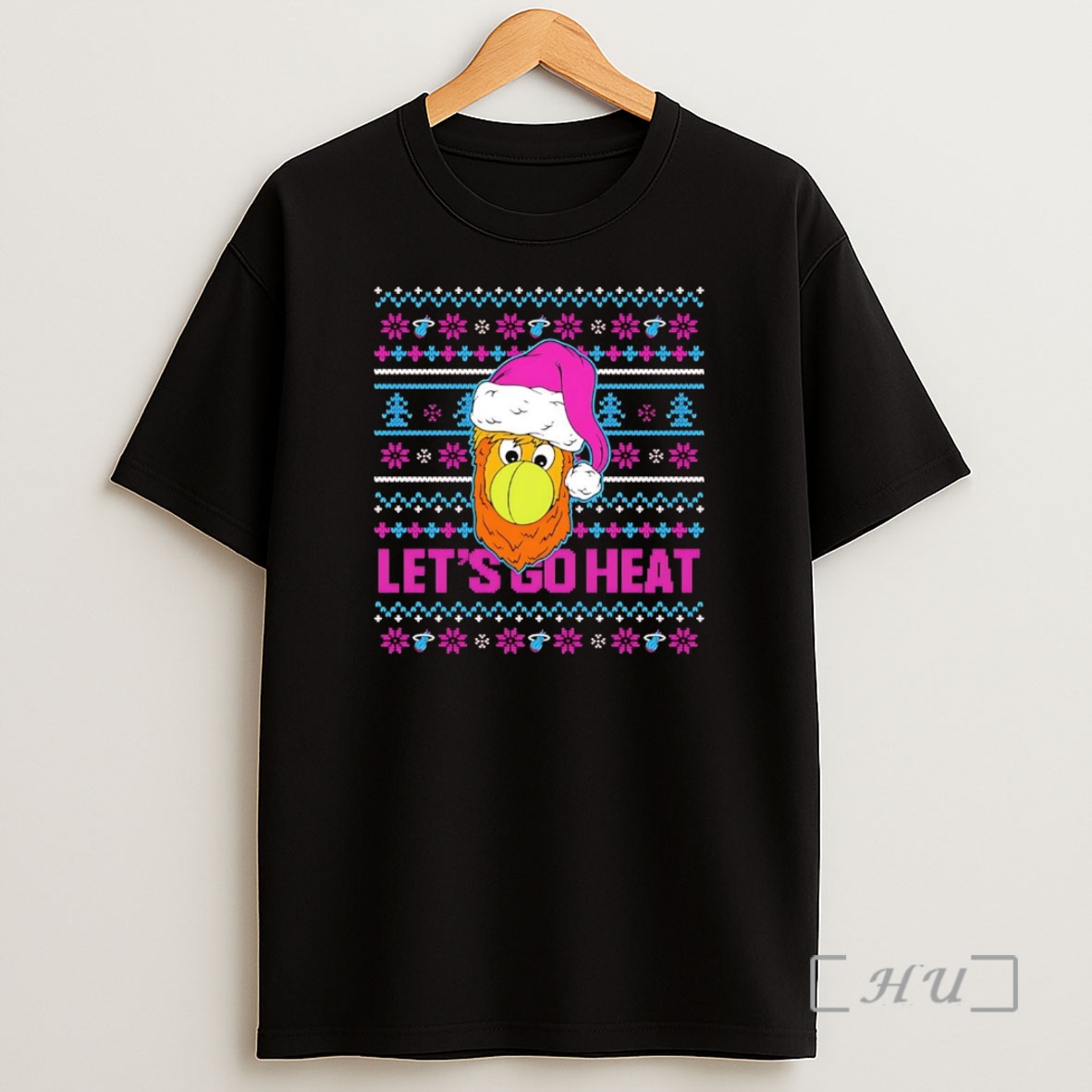Officials Lets Go Miami Heat Ugly Christmas Premium Shirt Sweatshirt Tee