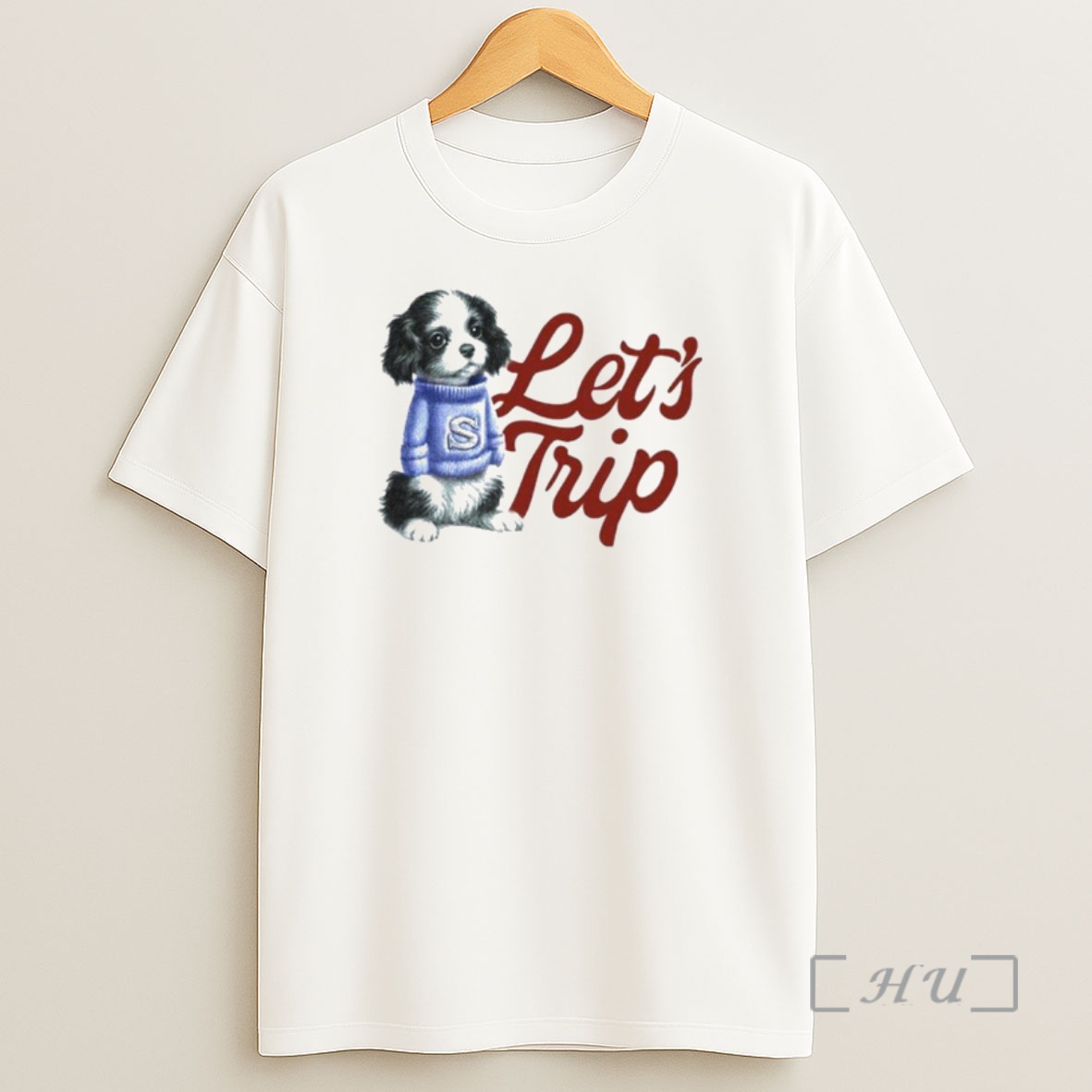 Officials Lets Trip Puppy Ornaments Premium Shirt Sweatshirt Tee