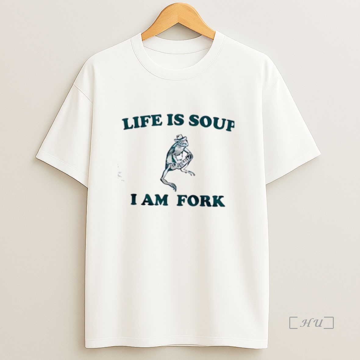 Officials Life Is Soup I Am Fork Frog Vintage Premium Shirt Sweatshirt Tee