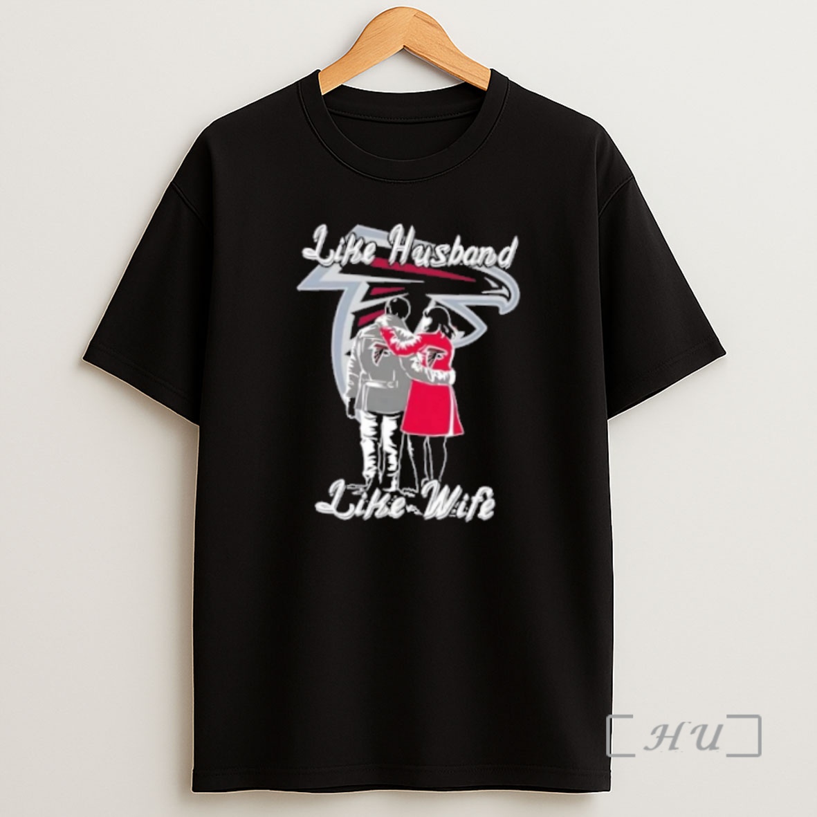 Officials Like Husband Like Wife Like Atlanta Falcons Premium Shirt Sweatshirt Tee