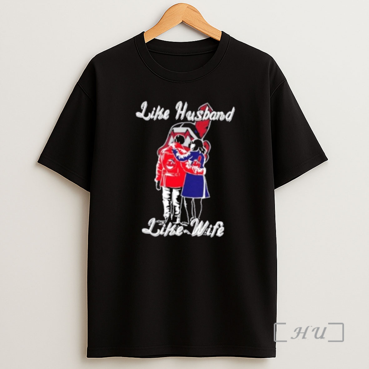 Officials Like Husband Like Wife Like Cleveland Indians Premium Shirt Sweatshirt Tee
