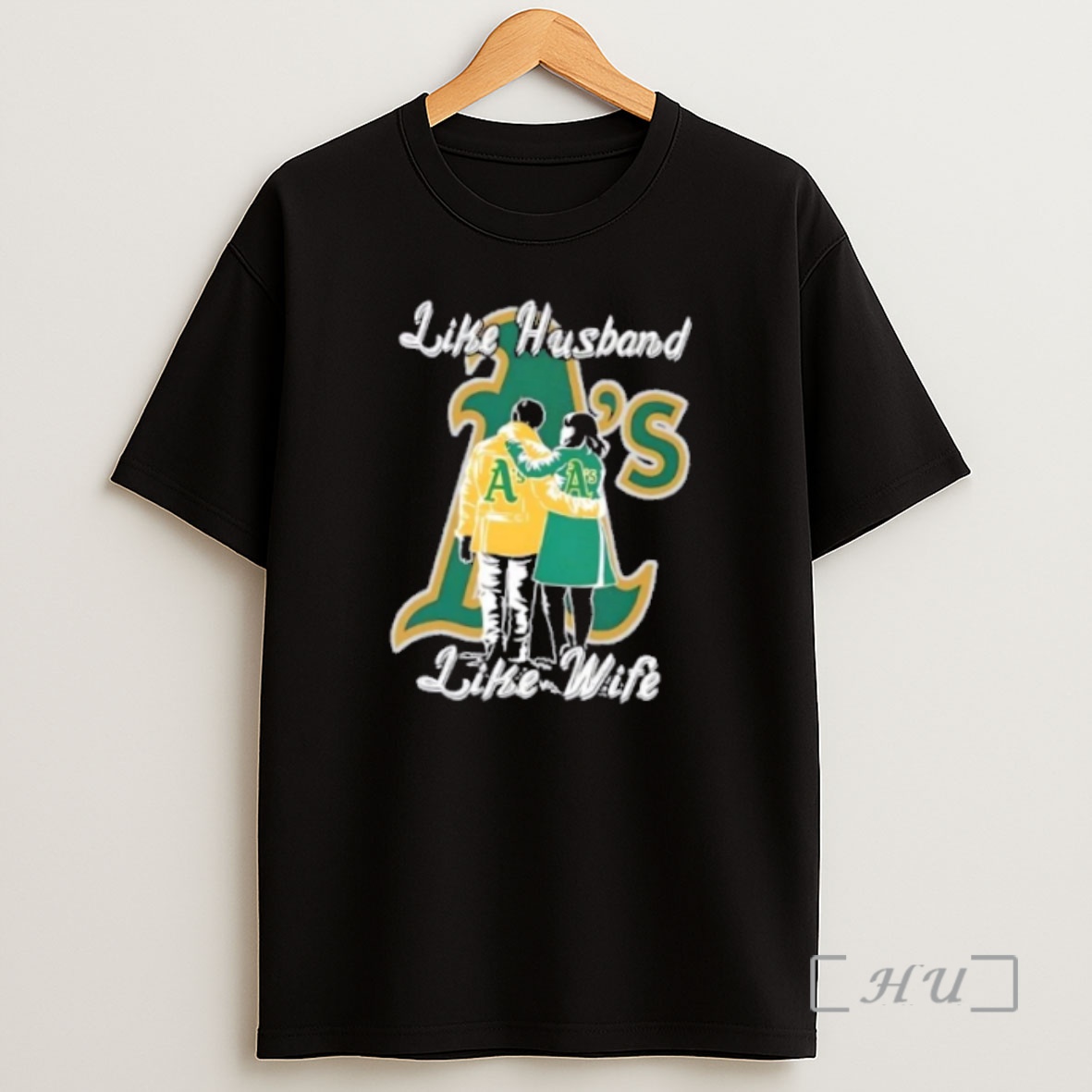 Officials Like Husband Like Wife Like Oakland Athletics Premium Shirt Sweatshirt Tee