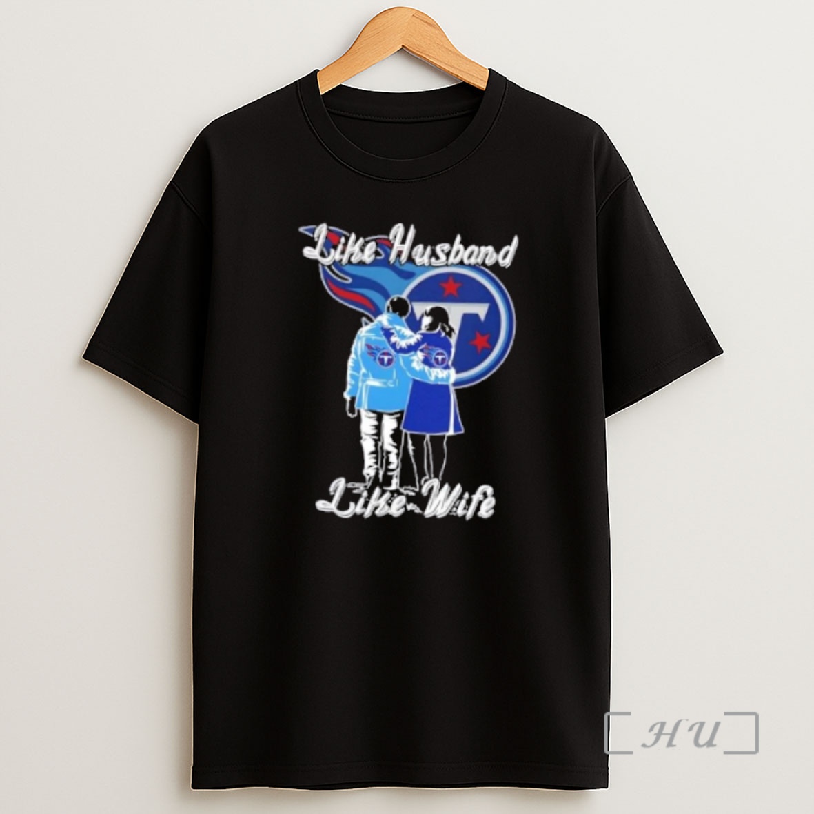 Officials Like Husband Like Wife Like Tennessee Titans Premium Shirt Sweatshirt Tee