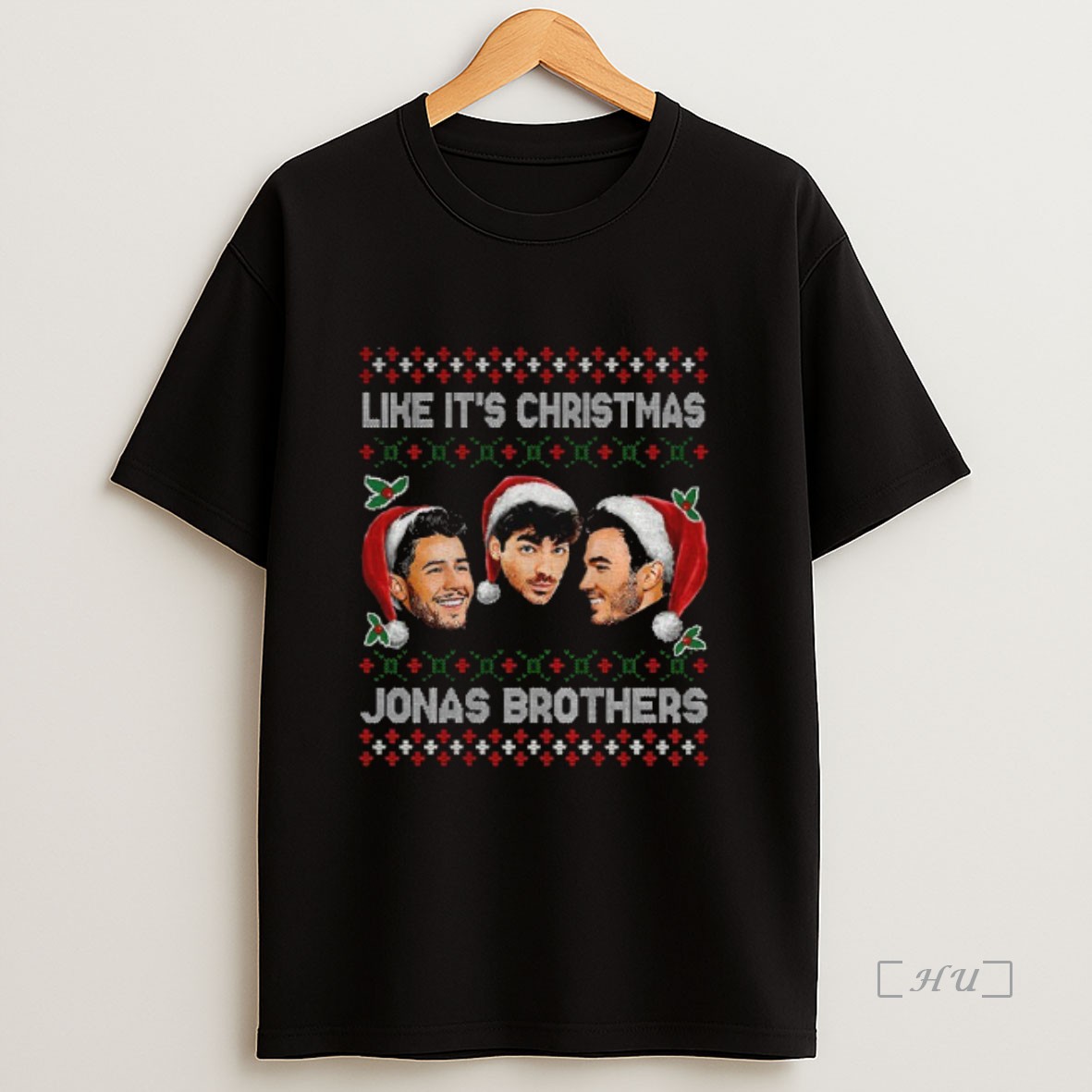Officials Like Its Christmas Jonas Brothers Ugly Xmas 2025 Premium Shirt Sweatshirt Tee