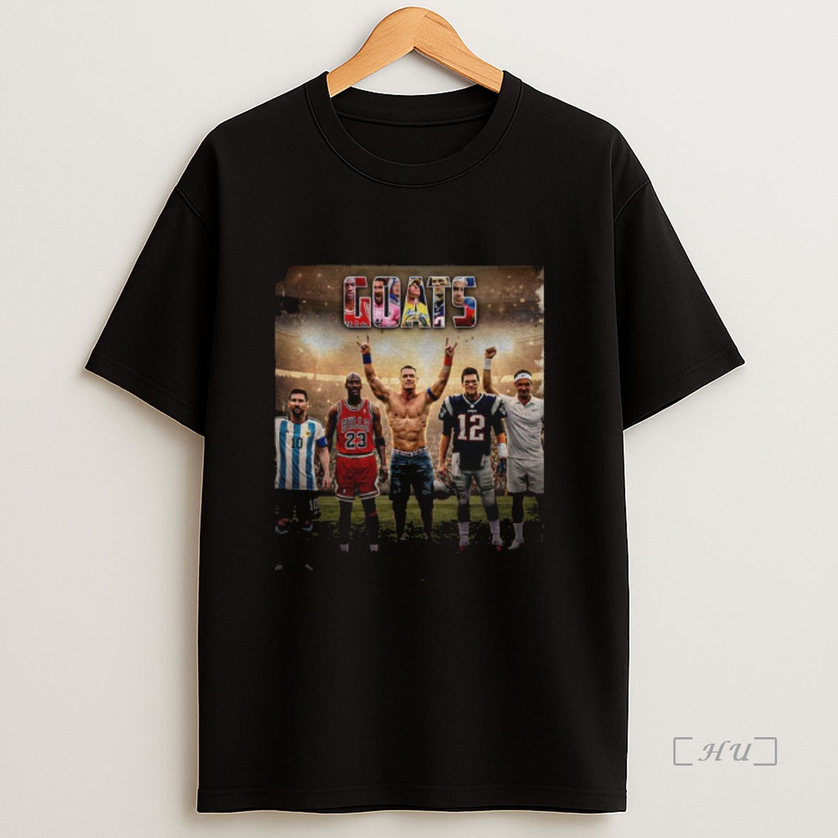 Officials Lionel Messi Michael Jordan John Cena Tom Brady Roger Federer Goats Sports Premium Shirt Sweatshirt Tee