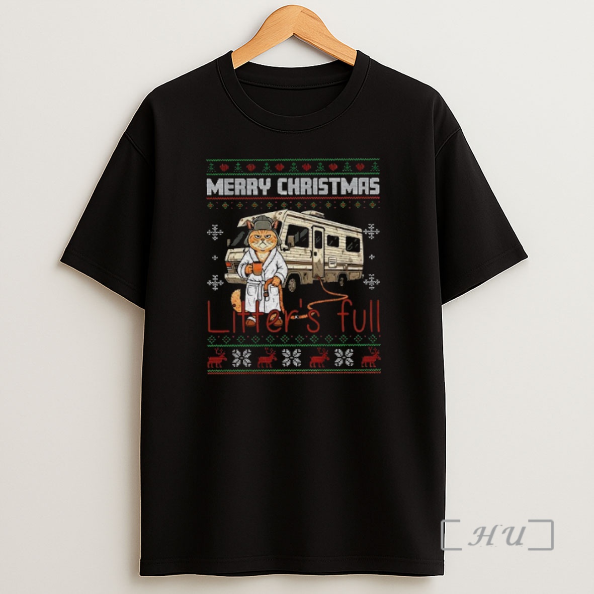 Officials Litters Full Cat Ugly Christmas Premium Shirt Sweatshirt Tee