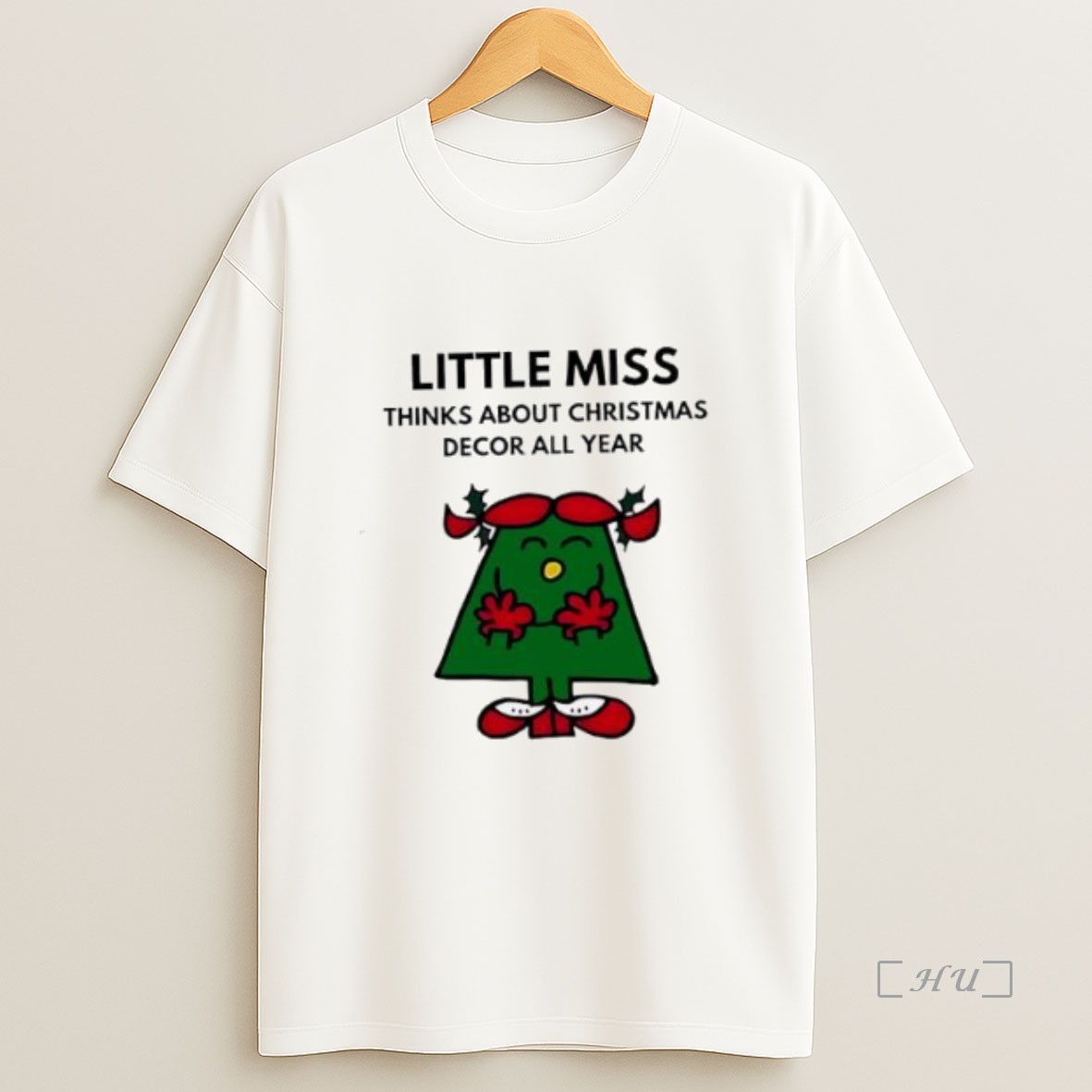 Officials Little Miss Thinks About Christmas Decor All Year Premium Shirt Sweatshirt Tee