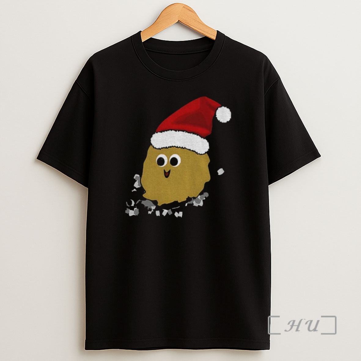 Officials Little Poop Santa Hat Merry Christmas Funny Premium Shirt Sweatshirt Tee