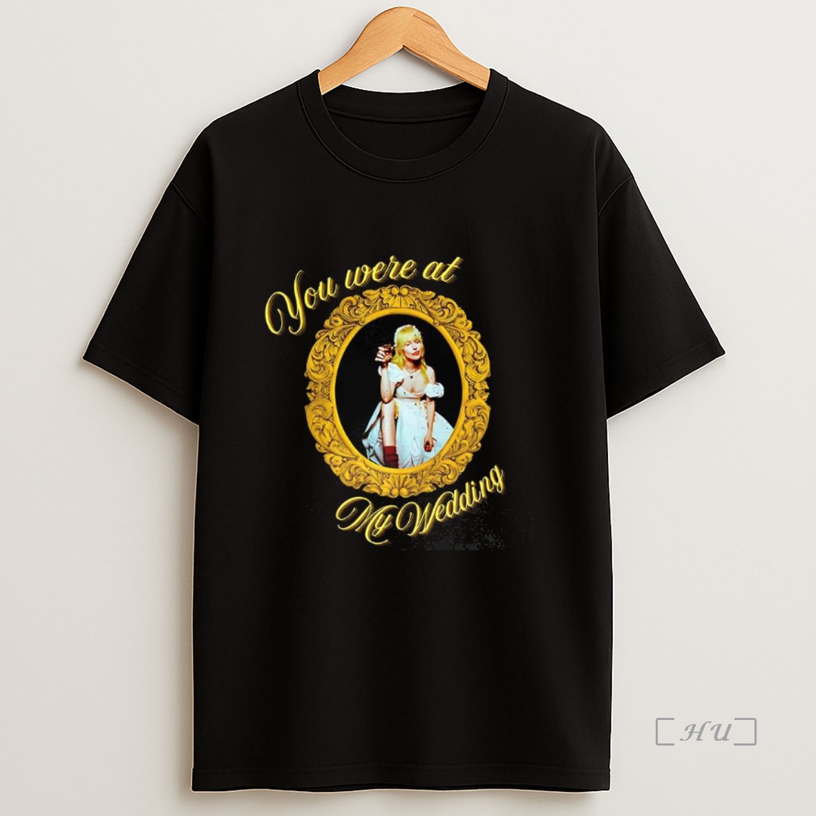 Officials Lizzy You Were At My Wedding Golden Frame Premium Shirt Sweatshirt Tee