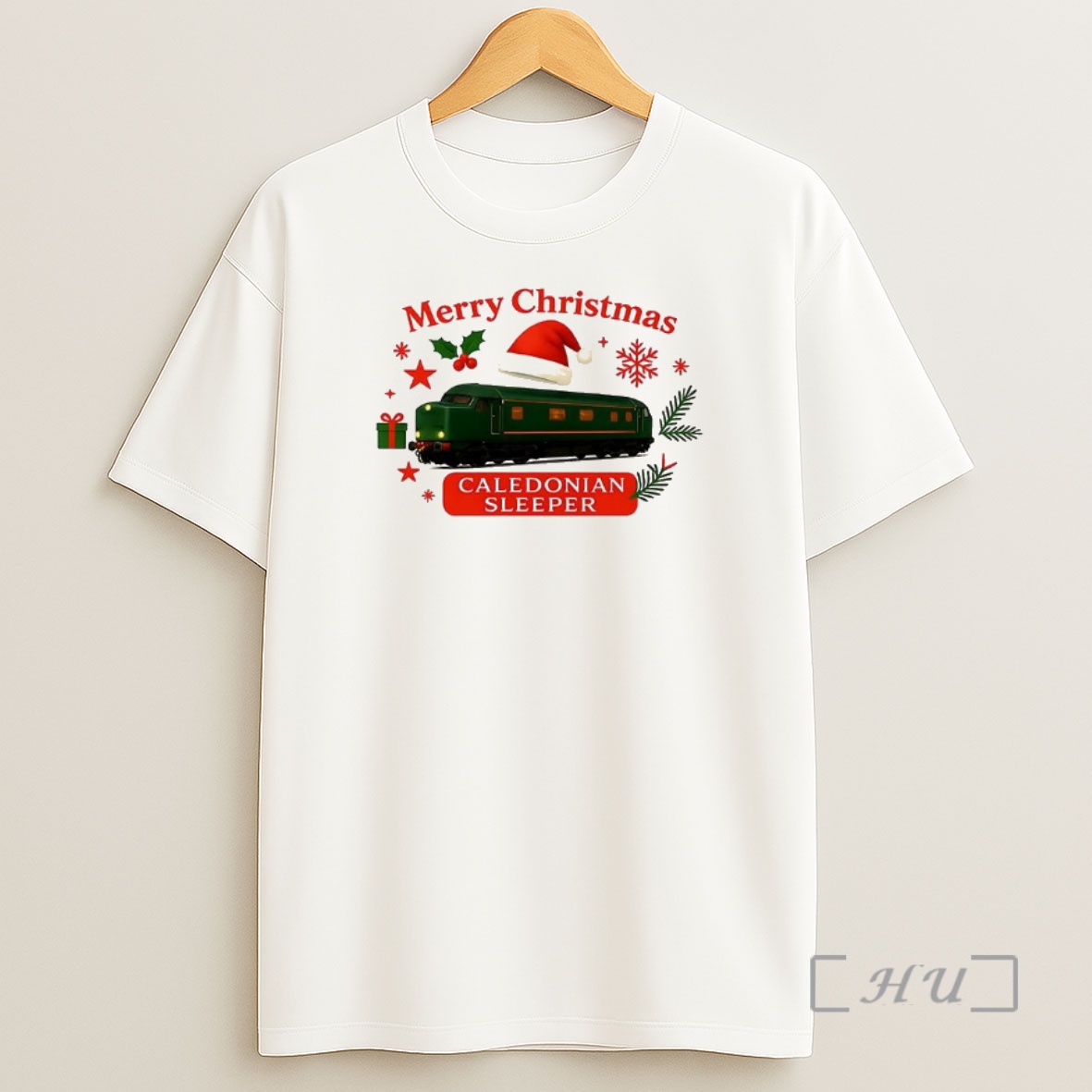 Officials Locomotive Caledonian Sleeper Merry Christmas Premium Shirt Sweatshirt Tee