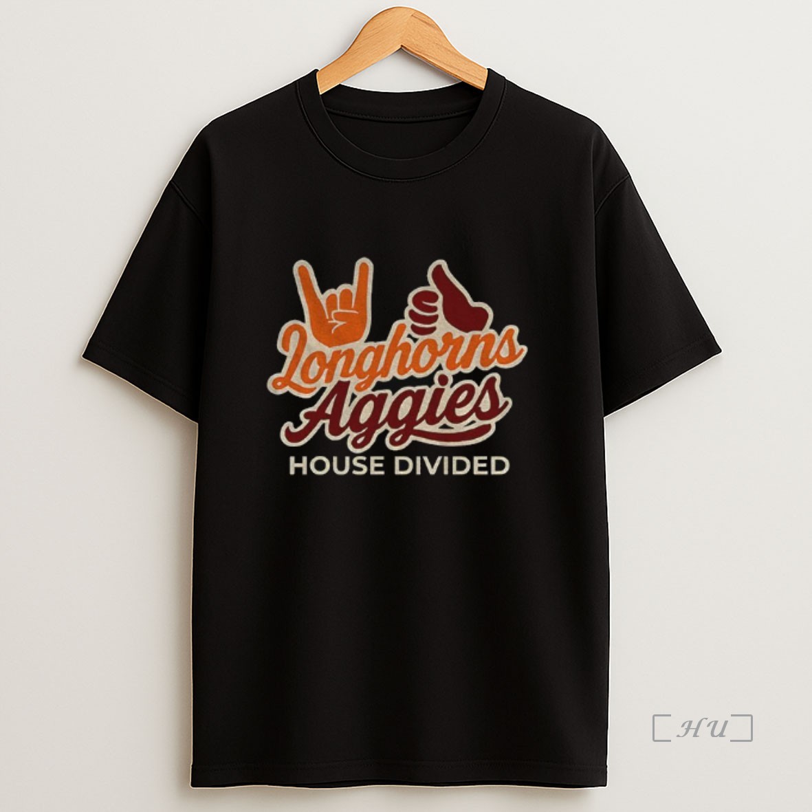 Officials Longhorns Aggies House Divided Premium Shirt Sweatshirt Tee
