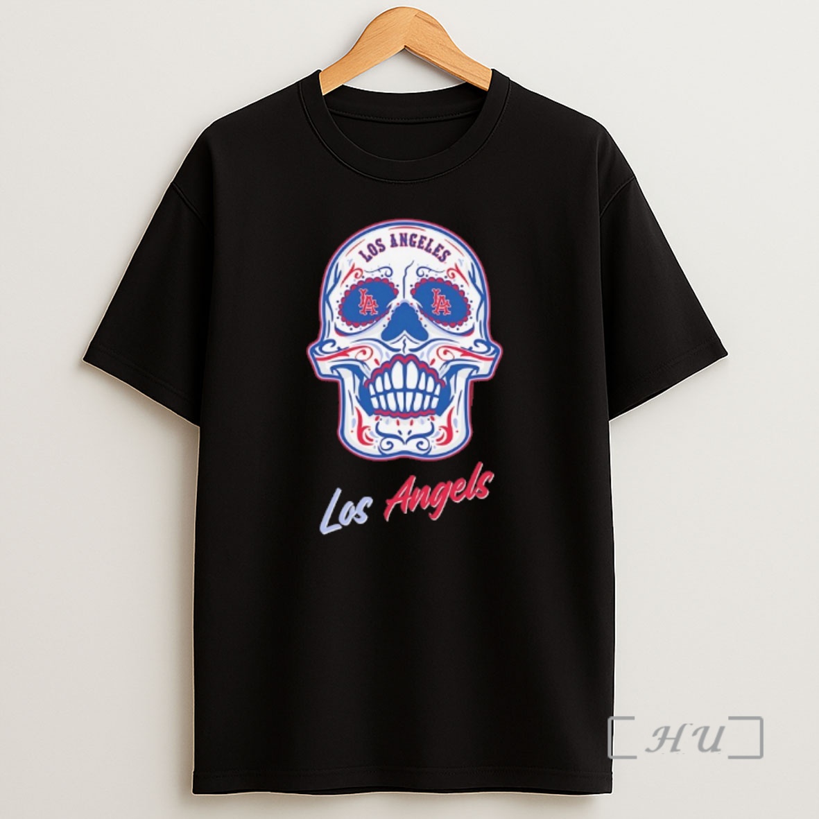 Officials Los Angeles Angels Sugar Skull Boxy Premium Shirt Sweatshirt Tee