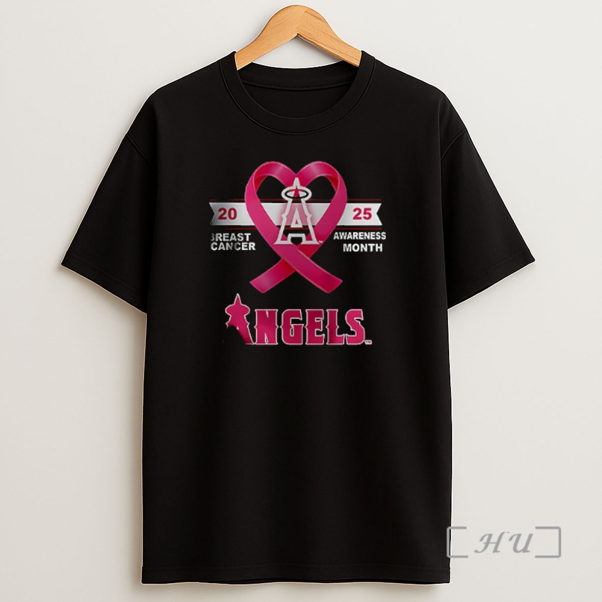 Officials Los Angeles Angels Strike Out Breast Cancer Premium Shirt Sweatshirt Tee