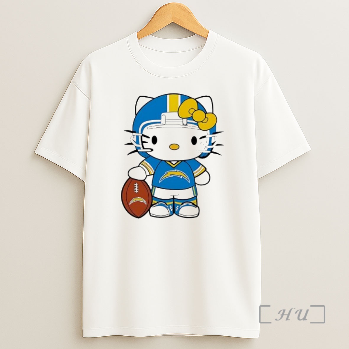 Officials Los Angeles Chargers Hello Kitty 2025 Nfl Christmas Gameday Premium Shirt Sweatshirt Tee