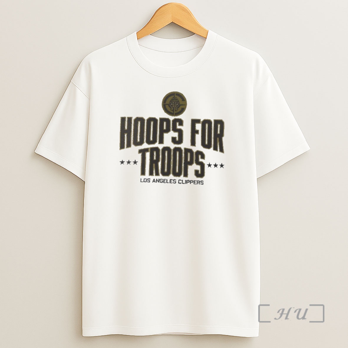 Officials Los Angeles Clippers Nba Hoops For Troops Premium Shirt Sweatshirt Tee