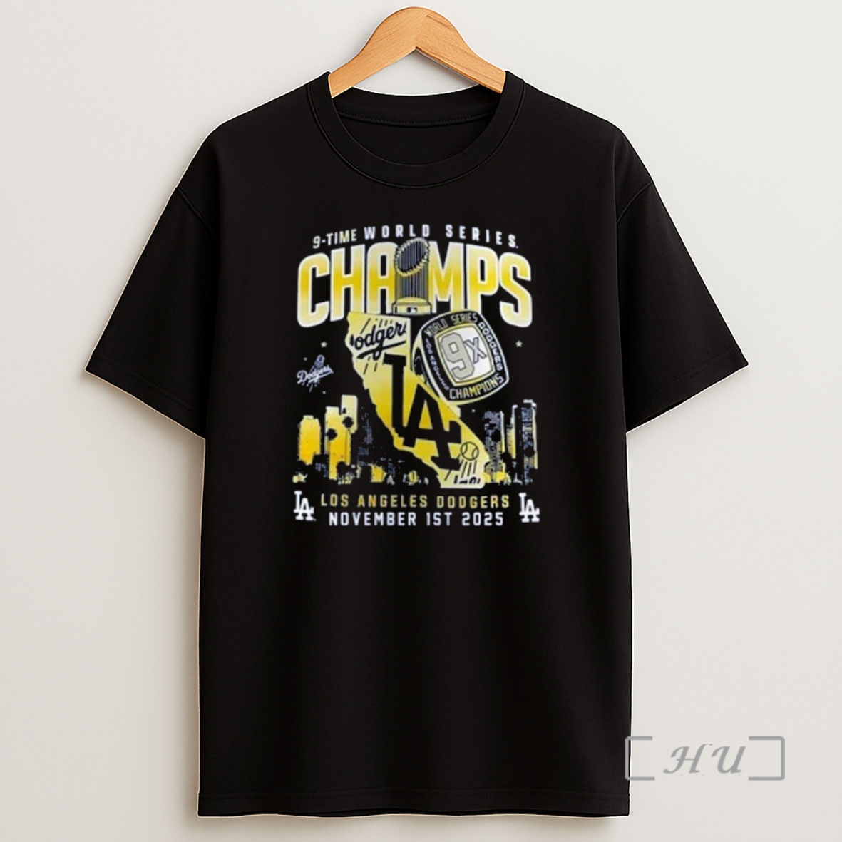 Officials Los Angeles Dodgers 2025 Ws Champions 9x Premium Shirt Sweatshirt Tee