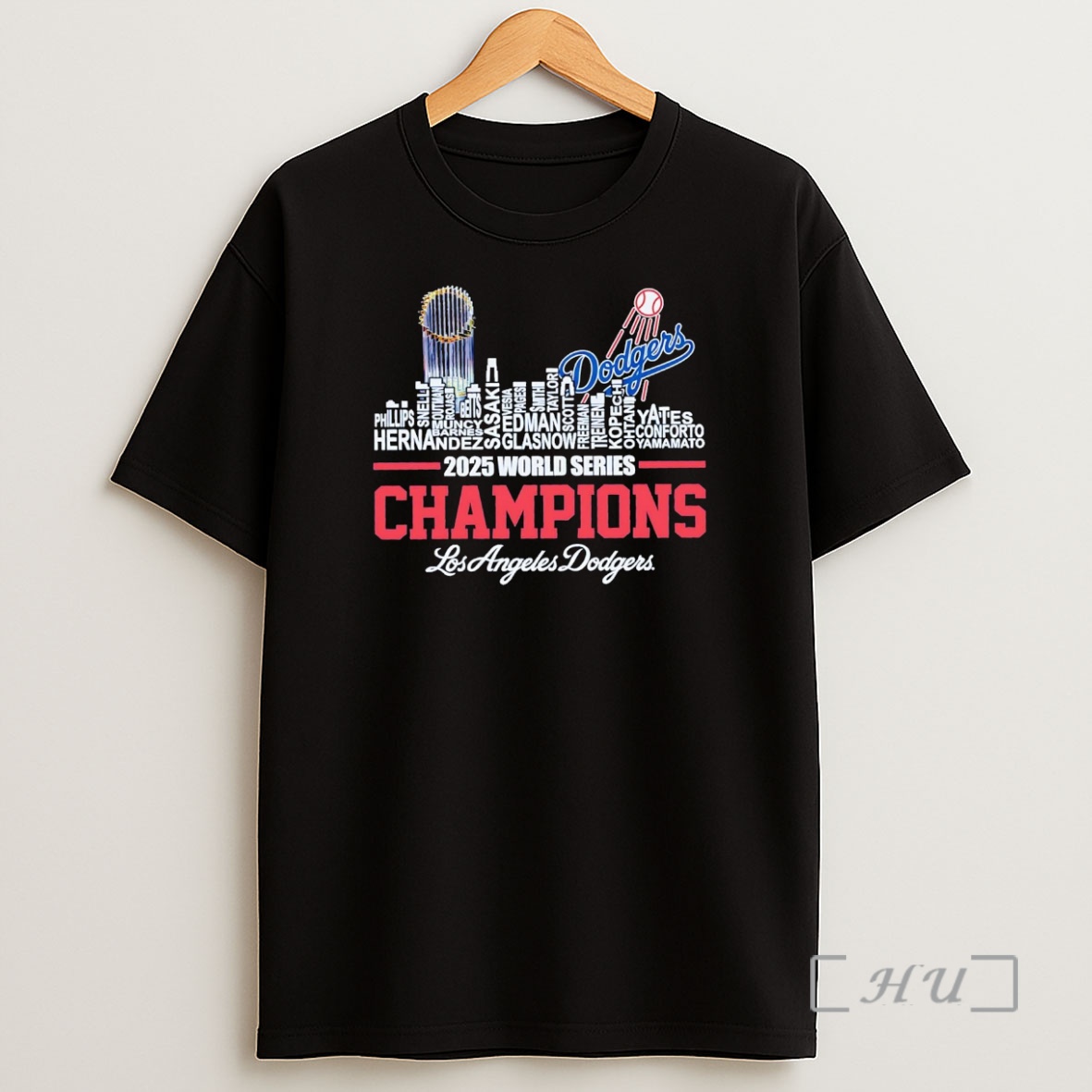Officials Los Angeles Dodgers 2025 World Series Champions Players Names Skyline Premium Shirt Sweatshirt Tee