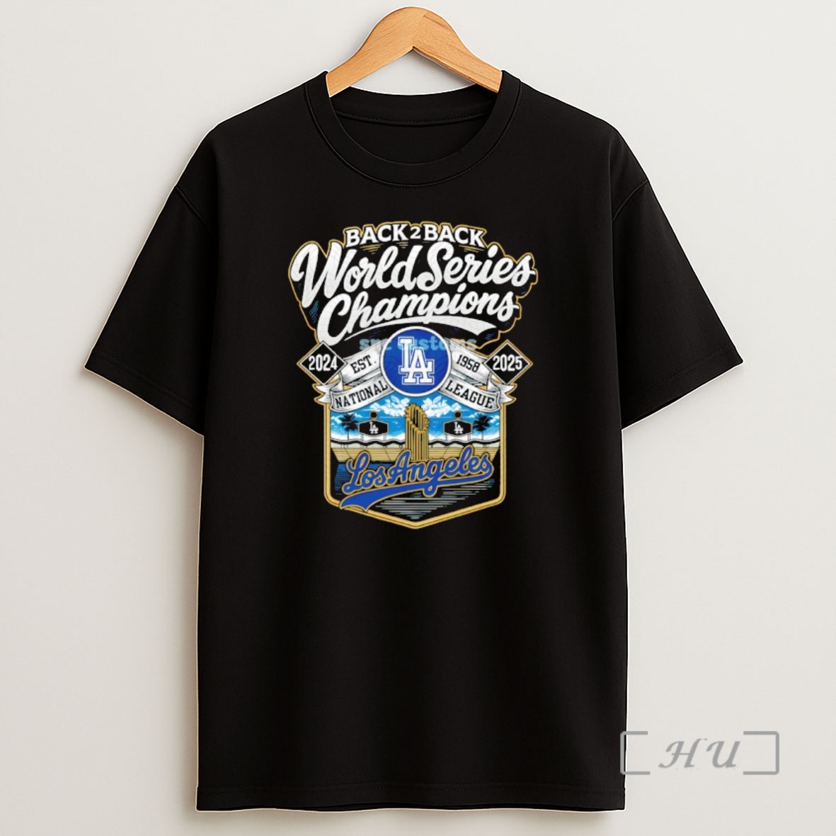 Officials Los Angeles Dodgers Back 2 Back World Series Champions Est 1958 National League 2024 2025 Premium Shirt Sweatshirt Tee