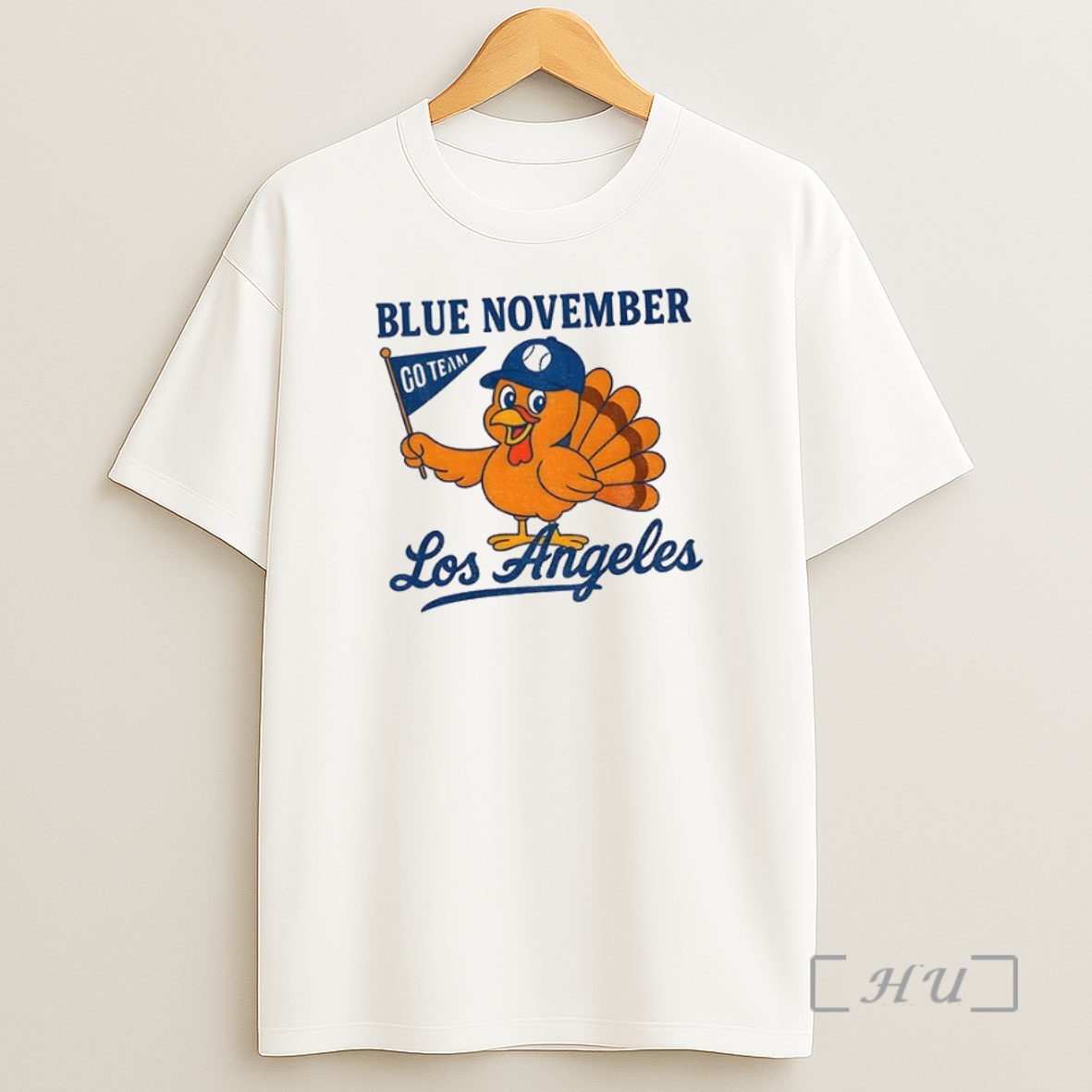 Officials Los Angeles Dodgers Baseball Thanksgiving Funny Turkey Blue November Premium Shirt Sweatshirt Tee