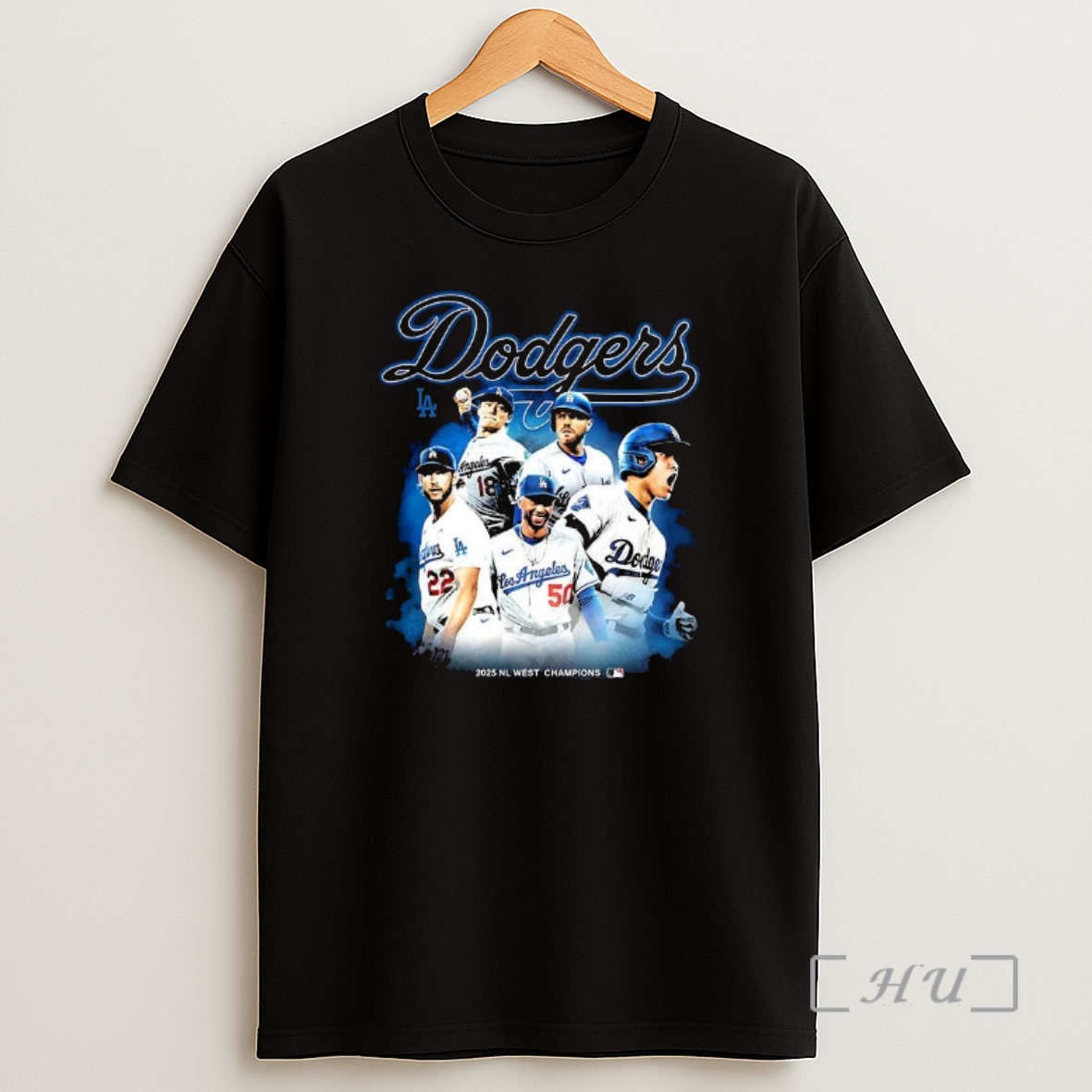 Officials Los Angeles Dodgers Nl West Champions 2025 Player Collage Premium Shirt Sweatshirt Tee