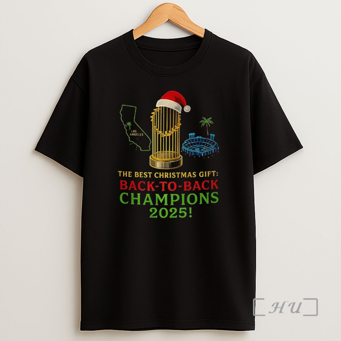 Officials Los Angeles Dodgers Trophy The Best Christmas Gift Back To Back Champions 2025 Premium Shirt Sweatshirt Tee