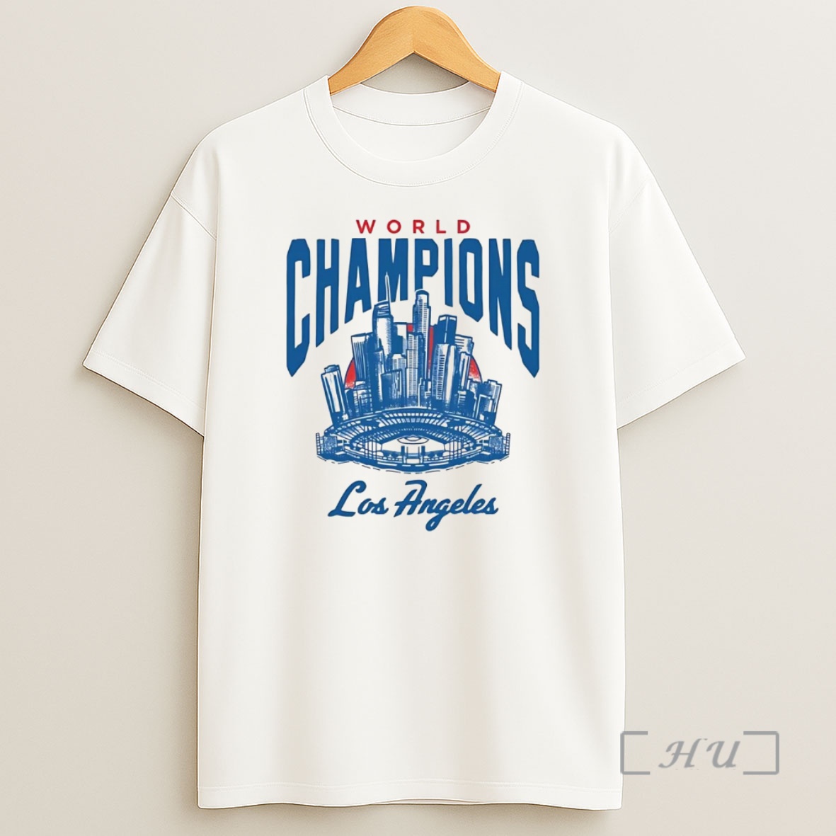 Officials Los Angeles Dodgers World Champions Skyline Premium Shirt Sweatshirt Tee