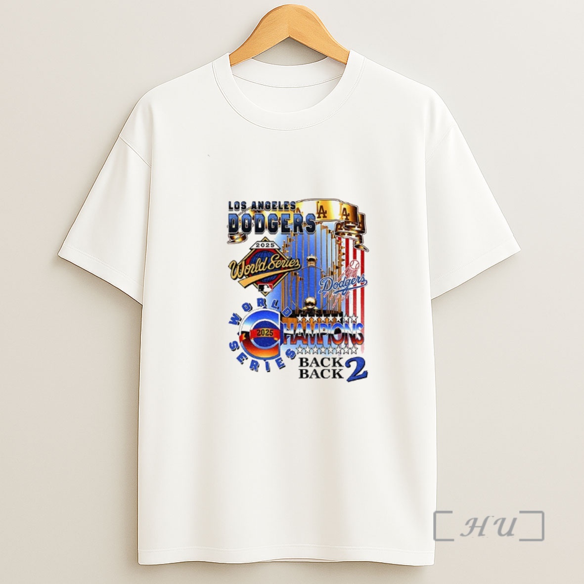 Officials Los Angeles Dodgers World Series Champions Back 2 Back 2025 Trophy Mlb Logo Premium Shirt Sweatshirt Tee