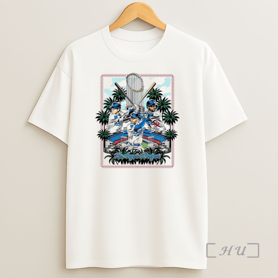 Officials Los Angeles Dodgers Palm Trophy 2025 Champions Stadium Premium Shirt Sweatshirt Tee