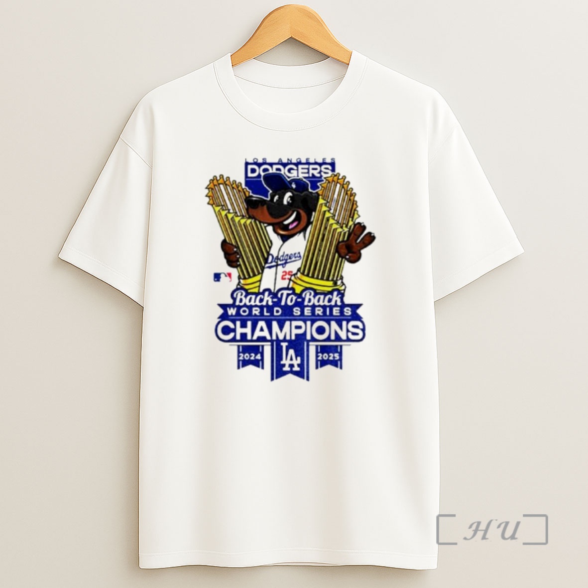 Officials Los Angeles Dodgers World Champions Trophies Back To Back 2024 2025 Ornaments Premium Shirt Sweatshirt Tee