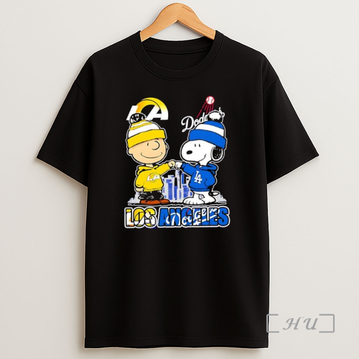 Officials Los Angeles Dodgers X Los Angeles Rams Snoopy Premium Shirt Sweatshirt Tee