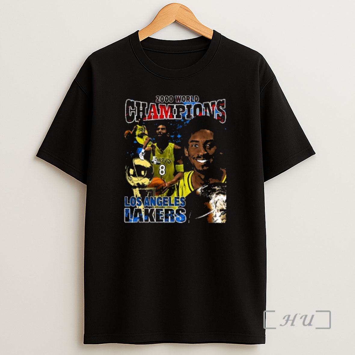 Officials Los Angeles Lakers Kobe Bryant 2000 World Champions Graphic Vintage Premium Shirt Sweatshirt Tee