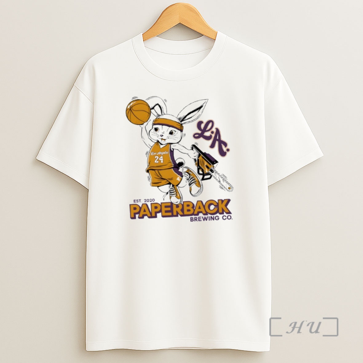 Officials Los Angeles Lakers Paperback Brewing Co Premium Shirt Sweatshirt Tee