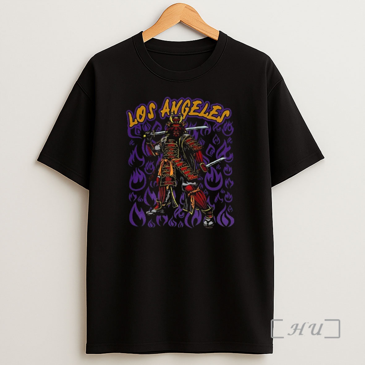 Officials Los Angeles Lakers Basketball Japanese Samurai Warrior Premium Shirt Sweatshirt Tee